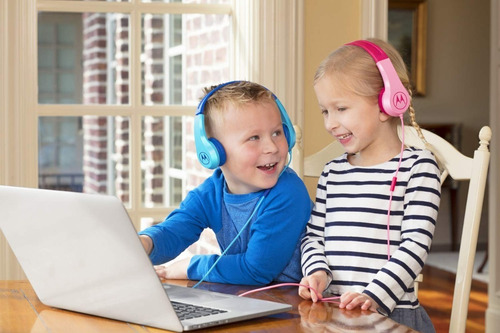 Imagen 3 de 10 de Auriculares Motorola Squads 200 Pk Niños C/ Cable + Mic