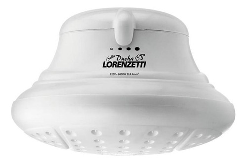 Ducha Bella Ducha 4t 220v/6800w Branco Lorenzetti