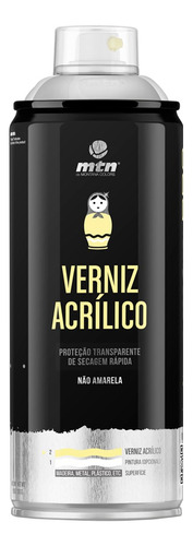 Verniz Spray Acrílico Mtn 400ml Secagem Ultrarrápida