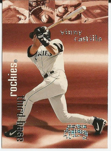 1999 Skybox Thunder #190 Vinny Castilla Rave /150 Rockies