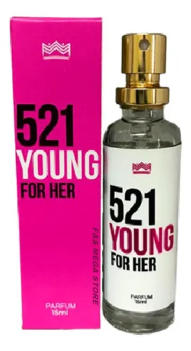 Perfume de mujer 521 Young For Her Amakha Paris en bolsa de 15 ml