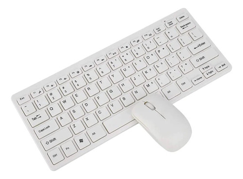 Teclado Y Mouse Inalámbrico Pequeño Portátil K-03