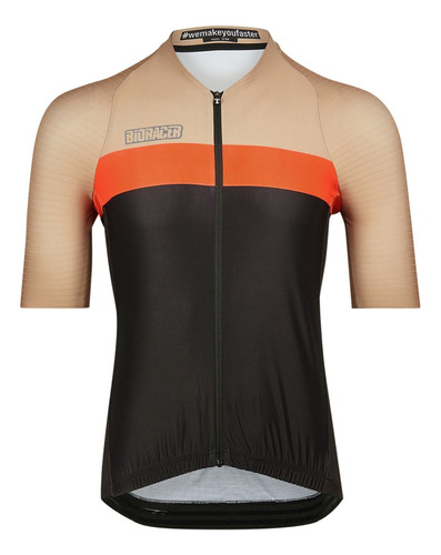 Jersey Ciclismo Bioracer Icon Hombre Block Sand Orange