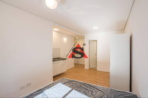 Imagem 17 de 30 de Lindo Apartamento Estilo Kitnet, Mobiliado Para Locação, Pronto Para Morar- Aclimação-sp, - Sp - Kn0038_sales