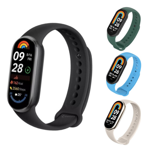 Xiaomi Mi Band 9 Portugues C/3 Pulseiras + Pelicula