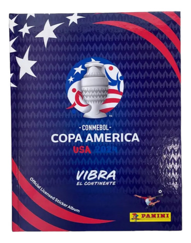 Álbum Tapa Dura  Copa America 2024 Completo A Pegar  Panini