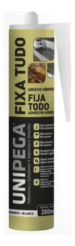 Adesivo Fixa Tudo Hibrido Azulejo Madeira Unipega 400g
