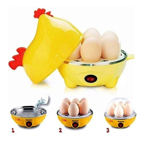 Hervidor De Huevos Cocedor Eléctrico 7 Huevos
