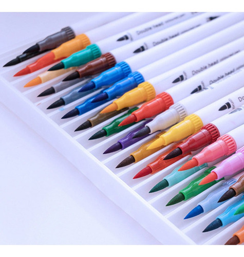 Marcadores De Pluma De Acuarela De 100 Colores Para Dibujar