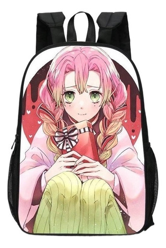 Nueva Mochila Demon Slayer Mochilas Escolares De Doble Cara