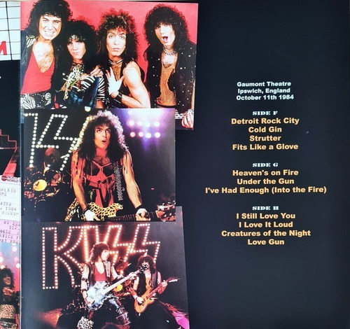 Kiss Box 4 Lp Animalize Usa+uk 84 S.board+booklet+ed Ltd Nvo