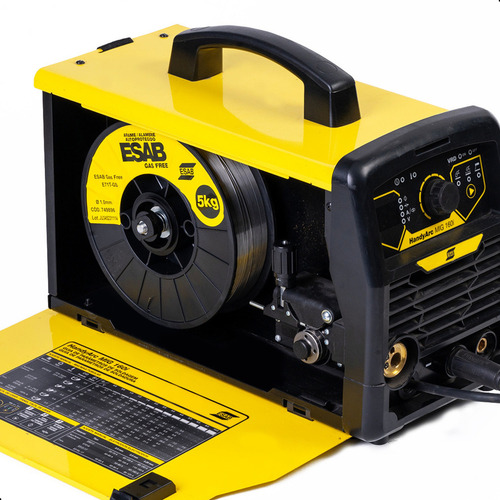Alambre Soldar Mig Sin Gas 0,8mm Rollo 5kg Esab Gas Free Con