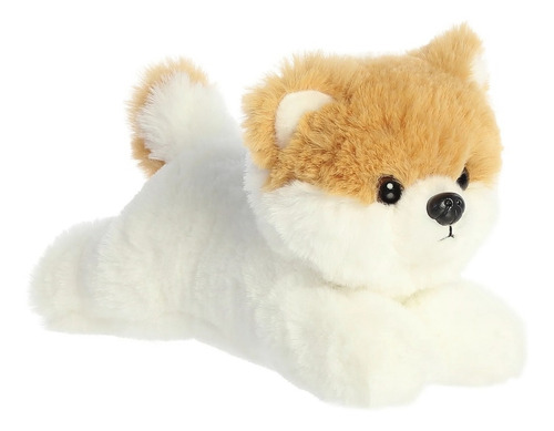 Peluche Perro Pomeranian Aurora Mini Flopsie Bonito Suave