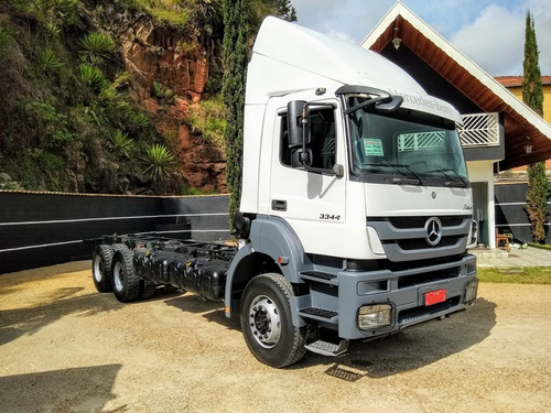 Mb Axor 3344, Plataforma, 2016/2016, Ótimo De Mecânica!!!