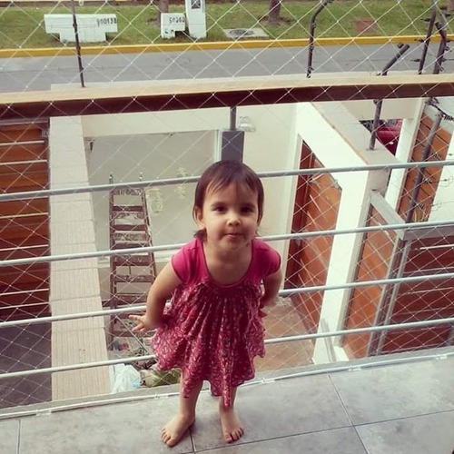 Imagen 2 de 6 de Malla Para Niños Y Bebes Seguridad Infantil En Balcones