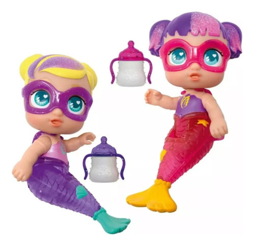 Muñeca Super Cute Mermaid Cuties Sofi Y Sisi Next Point