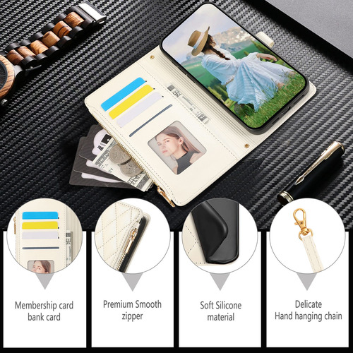 Funda Tipo Cartera Para Teléfono Samsung Galaxy S23 Ultra