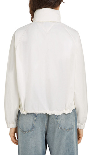 Cortavientos Blanco De Corte Regular Tommy Hilfiger