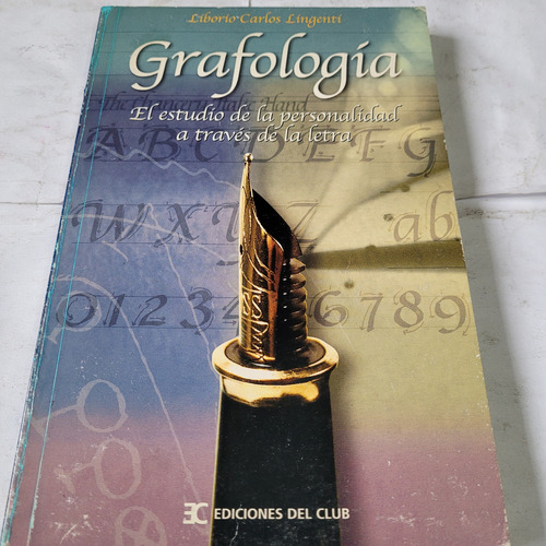 Grafologia,estudio Personalidad A Traves Dela Letra,lingenti (Usado)