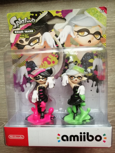 Amiibo Calie Y Marie - Splatoon. Nuevas Selladas. 