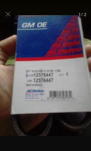 Correa Aire Acondicionado Silverado Cheyen Tahoe 5.3 Origina
