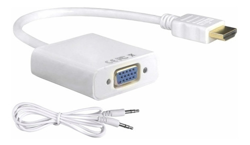 Conversor Cable Hdmi A Vga Nm-c81a 1080p Lcd Led Pc Notebook