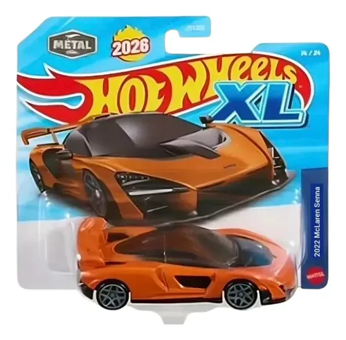 Hot Wheels Xl 2022 Mclaren Senna Laranja 2026 | MercadoLivre
