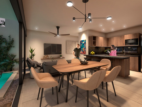 Imagen 4 de 23 de Ayrea Townhouse Cholul En Preventa