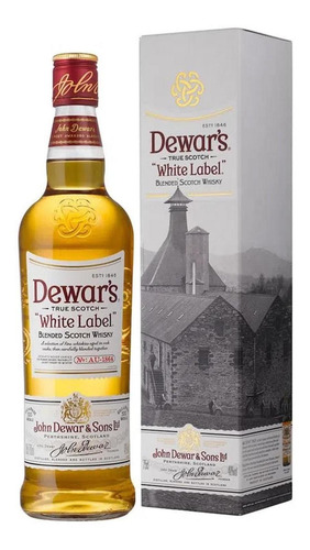 Pack De 12 Whisky Dewars White Label 700 Ml