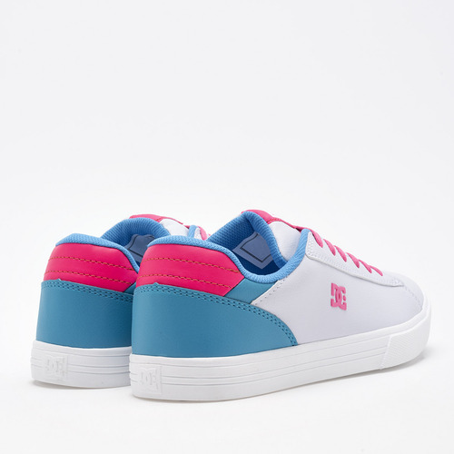 Tenis Mujer Dc Shoes Adjs100128-whk Blanco Azul