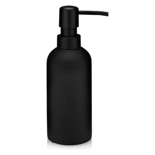 Dispensador De Jabón Negro Mate De 10 Fl Oz / 300 Ml |...