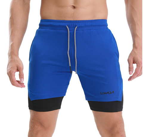 Pantalones Cortos Lixada Training Dry Gym Loop Con Pantalone