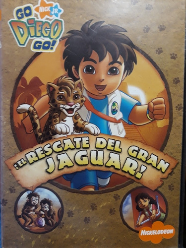 Go Diego Go El Rescate Del Gran Jaguar Dvd Original