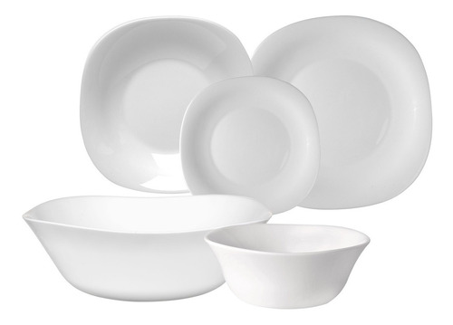 Imagen 1 de 2 de Juego Vajilla Cocina 25 Vidrio Templado Parma Bormioli Cuota