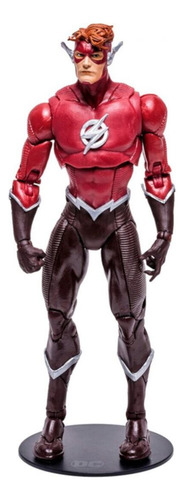 Figura De Acción The Flash Wally West Dc Multiverse