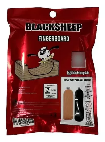 Fingerboards Mini Skate Black Sheep (Skate de Dedo) Tie-Dye