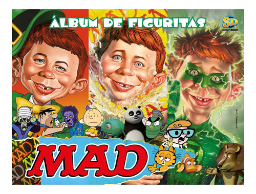 Mad Album Completo Figuritas A Pegar