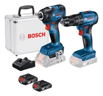 Comprar Combo Furadeira Gsb-185li Chave Impacto Gdr18v-200 Bosch 18v
