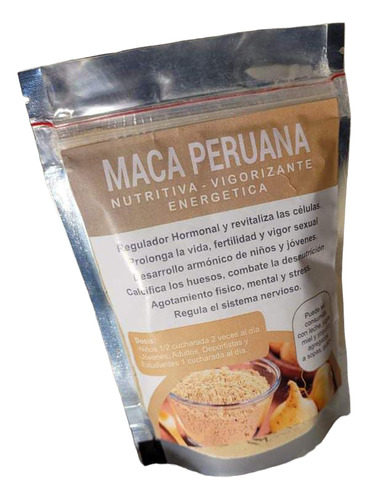 Maca Peruana Roja X 3 Paquetes De 100gr Cada Uno 