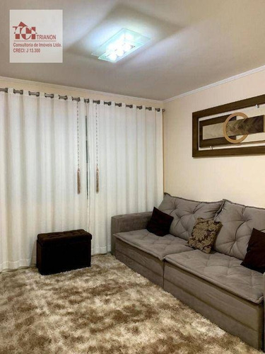 Imagem 8 de 26 de Sobrado Com 3 Dormitórios À Venda, 165 M² Por R$ 785.000,00 - Vila Bastos - Santo André/sp - So0633