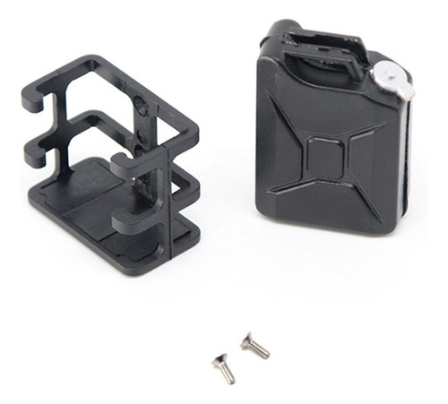 Rc Tank Simuled Oil Can 1:10 Para Scx10 Accesorios De Negro