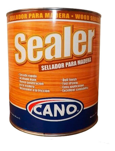 Sellador Para Madera Concentrado Cano Transparente Mate