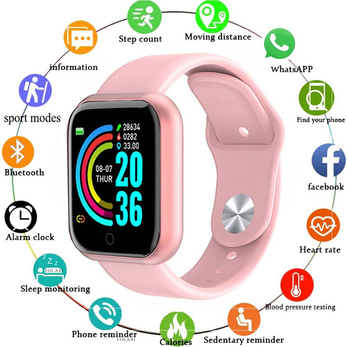 Hombres Reloj Smart Watch Mujer Para Android Ios