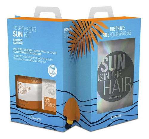 Sun Kit Morphosis Shampoo + Crema Y Bolso Framesi