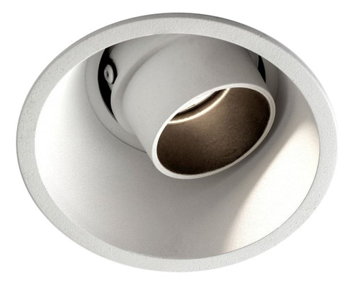 Spot De Embutir Led Idea Duoro Redondo Blanco 14w Calido