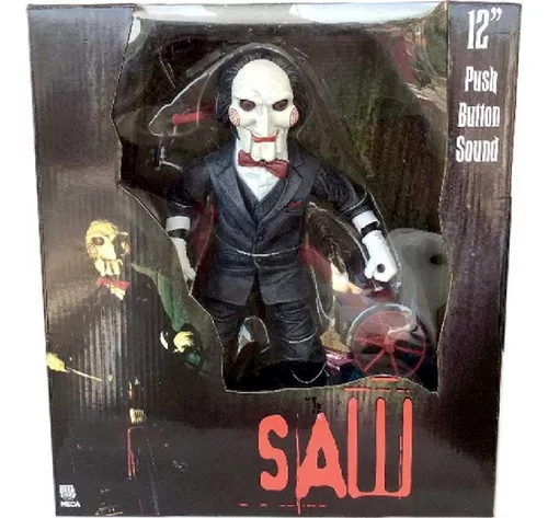 Boneco Jogos Mortais SAW Billy The Puppet da Neca Toys - Arte em