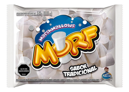Marshmallow Morf Arcor Tradicional 220 Gr( 3 Bolsa)-super