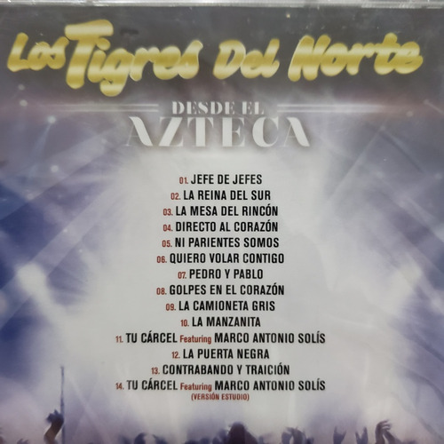 Los Tigres Del Norte Desde El Azteca Cd