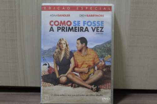 Dvd Como Se Fosse A Primeira Vez