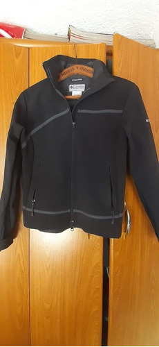 Campera Columbia Talle Xs,de Neopreno, Impecable , Negra